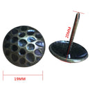 Pack of 100PCS Durable Dots Upholstery Tacks Nails Sofa Shoe Door Furniture Decor Copper Stud Pins 19*20MM