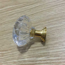 Pack of 6PCS Acrylic Door Pull Knob Drawer Cabinet Cupboard Handle Home Hardware Furniture Decor + Pack of 6 Screws