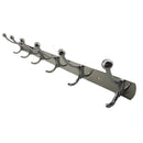 Wall Door Bathroom Bedroom Mounted Hanger 6 Hooks Coat Hat Towel Hook Rack