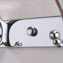 Stainless Steel 5-Hook Wall Hanger Coat Hat Clothes Robe Holder Home Bedroom Bathroom Clothes Towel Hanging Rack