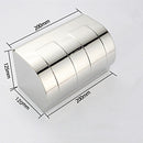 Stainless Steel Bathroom Toilet Paper Holder Roll Paper Towel Dispenser Wall Mounted