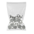 6Pcs Cloth Coat Towel Hangers Door Wall Kitchen Bedroom Bathroom Hooks
