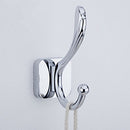 Silver Metal Hook Coat Hat Clothes Wall Hanging Hook Bathroom Hanger
