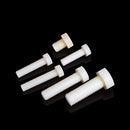 Pack of 50pcs M10*15 Plastic Screws Head Cap Hex Bolts Hexagonal Screws White