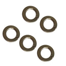 5pcs M4 DIN127 Titanium Alloy Screws Cushion Allen Key Bolt Pad Fastener