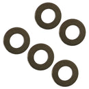5pcs M4 Titanium Alloy Screws Cushion Allen Key Thread Bolt Pad Fastener