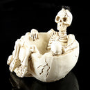 Human Skull Ashtray Ash Holder Container Replica Creative Decor