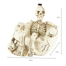 Human Skull Ashtray Ash Holder Container Replica Creative Decor