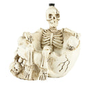 Human Skull Ashtray Ash Holder Container Replica Creative Decor