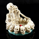 Human Skull Ashtray Ash Container Replica Creative Gift Decor