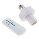 Wireless Remote Control on/off Switch Light Socket E27 Lamp Bulb Base Holder