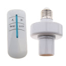 Wireless Remote Control on/off Switch Light Socket E27 Lamp Bulb Base Holder