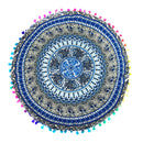 Durable Washable Round Throw Pillow Case Home Bedroom Sofa Car Bed Cushion Decor Cover Creative Print Charms