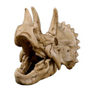 Scale Model Resin Dinosaur Skull Triceratops Head Skeleton DIY Party Craft