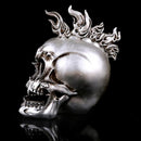 Aquarium Spooky Human Skull Ornament Fish Cave Fish Tank Decorative Craft