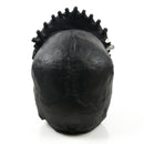 Black Replica Carving Model Skull Crown Human Head Medical Model Pub Decor
