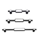 Home Decorative Ceramic Door Cabinet Cupboard Wardrobe Drawer Pull Handle Knob with Pack of 2PCS Mounting Screws