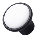 Home Bedroom Decor Single Hole Ceramic Knob for Door Cabinet Cupboard Drawer Pull Handle with Mounting Screw