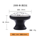 Vintage Fashionable Single Hole Crackle Design Door Knob Cabinet Cupboard Closet Drawer Closet Pull Handle with Mounting Screw