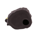 Little Monk Smoke Backflow Cone Censer Holder Incense Burner for Bedroom Study Room Decor Supplies 8.5*12.5cm Beige