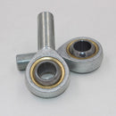 M8 x 1.25 Zinc Male Metric Threaded Rod End Joint Oscillating Bearing