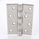 1Pair Stainless Steel Fire Door Butt Hinge Home Furniture Cabinet Door Hardware Hinge 3MM with Pack of 16PCS Screws