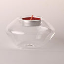 Borosilicate Glass Candle Holder Flying Saucer Candlestick Party Home Wedding Decoration