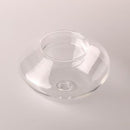 Borosilicate Glass Candle Holder Flying Saucer Candlestick Party Home Wedding Decoration