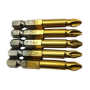 5pcs S2 Hex Shank Quick Release Magnetic Screwdriver Extension Bit Holders