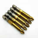 5pcs S2 Hex Shank Quick Release Magnetic Screwdriver Extension Bit Holders