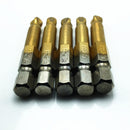 5pcs S2 Hex Shank Quick Release Magnetic Screwdriver Extension Bit Holders