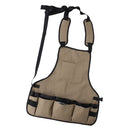 Heavy-duty Multi-Pocket Tool Apron Bag Pouch For Crafts Carpenter Woodworker Painter Adjustable Straps