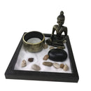 Zen Garden Sand Kit Tealight Holder Relax Spiritural Meditation Home Wedding Party Decor Supplies