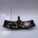 Zen Garden Sand Kit Tealight Holder Relax Spiritural Meditation Home Wedding Party Decor Supplies