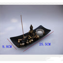 Zen Garden Sand Kit Tealight Holder Relax Spiritural Meditation Home Wedding Party Decor Supplies