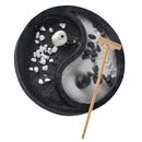 Zen Garden Sand Tray Mini Tower Stone Pebbles Rake Set Home Bedroom Office Decor Ornament Feng Shui Wedding Gift