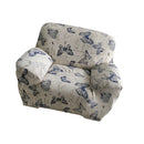 Universal 1-Seater Sofa Dust Dirt Prevention Soft Stretchable Slipcover Couch Cover Sofa Decor Cover