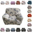 Universal 1-Seater Sofa Dust Dirt Prevention Soft Stretchable Slipcover Couch Cover Sofa Decor Cover