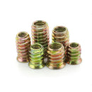 Pack of 10PCS Wood Insert Interface Screws Threads Bolts Nuts Fixing Furniture Mounting Fasteners M6*17
