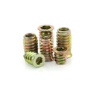 Pack of 10PCS Wood Insert Interface Screws Threads Bolts Nuts Fixing Furniture Mounting Fasteners M6*17