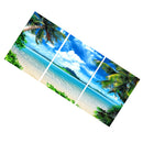 3-Panel Modern Canvas Wall Artwork Painting Set Seaside View Picture 40*60cm