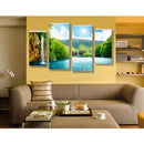 4-Panel Canvas Wall Artwork Paintings Natural View Print Pictures 30*60/80cm