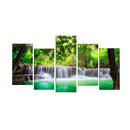 5-Panel Canvas Wall Artwork Paintings Waterfall Print Picture Set 20*40/55cm