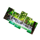 5-Panel Canvas Wall Artwork Paintings Waterfall Print Picture Set 20*40/55cm