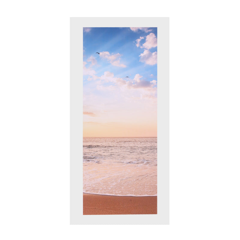 1 Set of 5PCS Canvas Painting for Home Bedroom Cafe Hotel Room Wall Art Wall Decor Paintings Beach Sunrise Print Charms 30/40/50cm