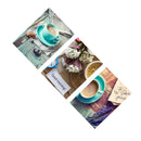 1 Set of 3PCS Canvas Painting for Home Bedroom Cafe Hotel Room Wall Art Wall Decor Paintings Coffee Life Print Charms 30*30cm