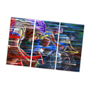 1 Set of 3PCS Canvas Painting for Home Bedroom Cafe Hotel Room Wall Art Wall Decor Paintings Bicycle Race Print Charms 30*50cm