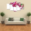 1 Set of 5PCS Canvas Painting for Home Bedroom Cafe Hotel Room Wall Art Wall Decor Paintings 30/40/50cm