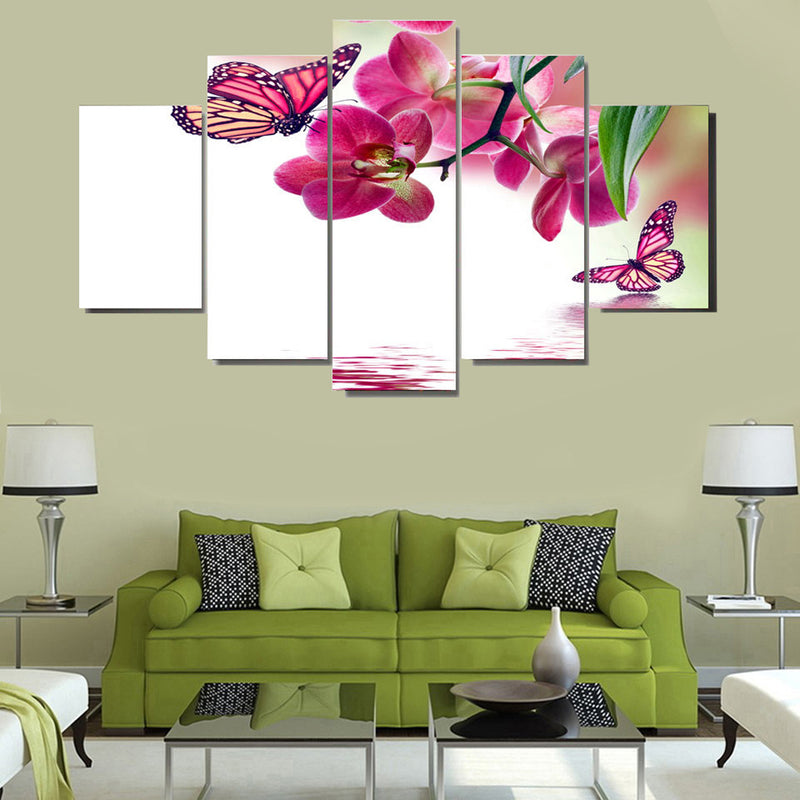 1 Set of 5PCS Canvas Painting for Home Bedroom Cafe Hotel Room Wall Art Wall Decor Paintings 40/60/80cm