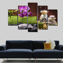 1 Set of 5PCS Canvas Painting for Home Bedroom Cafe Hotel Room Wall Art Wall Decor Paintings Orchid Cense Print Charms 30*40/60/80cm